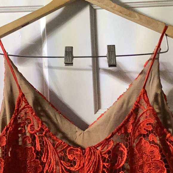 GB mini red lace sexy dress - Picture 3 of 5